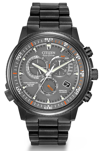 AAA 1:1 Replica Citizen-Eco-drive Mens Watches Gray Dial Eco Drive 44MM AT4117-56H Watch
