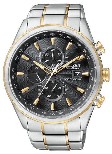AAA 1:1 Replica Citizen-Eco-drive Mens Watches Black Dial Eco Drive 43MM AT8014-57E Watch
