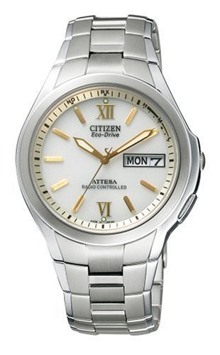 AAA 1:1 Replica Citizen-Japan-Domestic-Attesa Mens Watches White Dial Eco Drive 38MM ATD53-2791_japan Watch