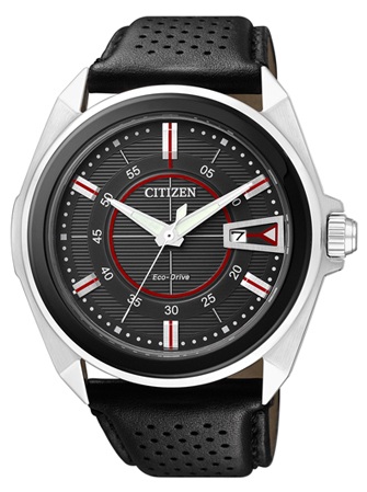 AAA 1:1 Replica Citizen-Eco-Drive Mens Watches Black Dial Eco-Drive AW1060-08E Watch