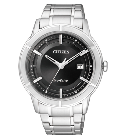 AAA 1:1 Replica Citizen-Eco-Drive Mens Watches Black Dial Eco Drive 40MM AW1080-51E Watch