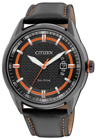 AAA 1:1 Replica Citizen-Eco-drive Mens Watches Black Dial Eco Drive 42MM AW1184-13E Watch