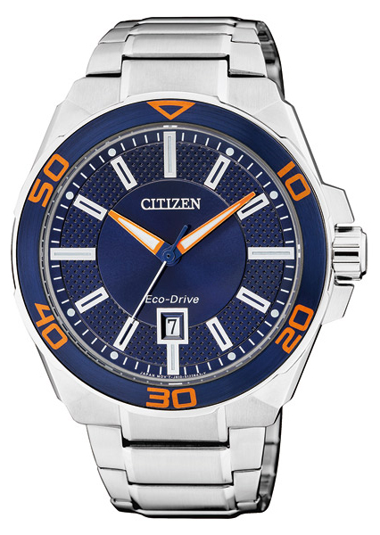 AAA 1:1 Replica Citizen-Eco-drive Mens Watches Blue Dial Eco Drive 42MM AW1191-51L Watch