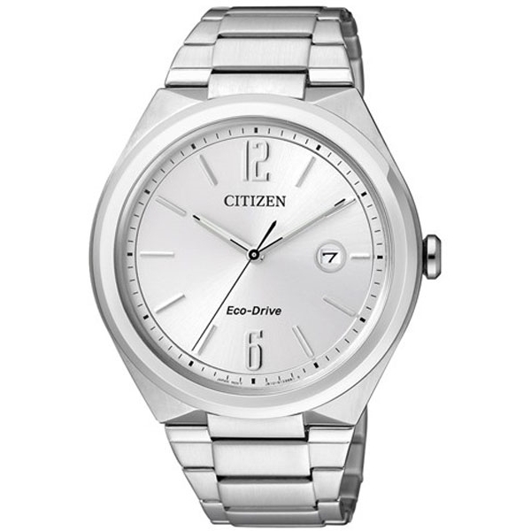AAA 1:1 Replica Citizen-Eco-drive Mens Watches Silver Dial Eco Drive 41MM AW1370-51A Watch
