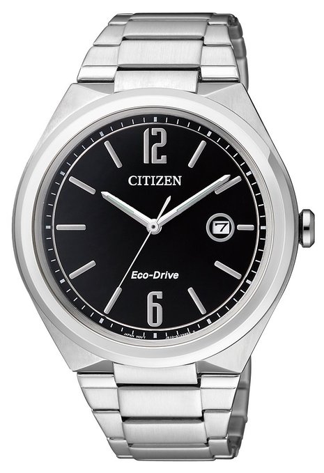 AAA 1:1 Replica Citizen-Eco-drive Mens Watches Black Dial Eco Drive 41MM AW1370-51E Watch