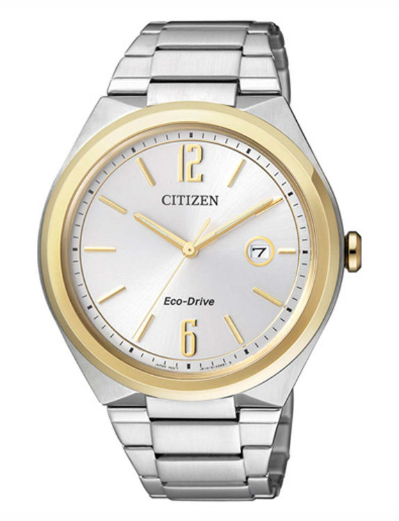 AAA 1:1 Replica Citizen-Eco-drive Mens Watches Silver Dial Eco Drive 41MM AW1374-51A Watch