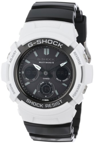 AAA 1:1 Replica Casio-G-shock Mens Watches Black Dial Quartz 52 x 46.4MM AWG-M100GW-7A Watch
