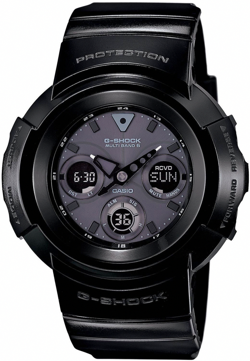 AAA 1:1 Replica Casio-G-shock Mens Watches Black Dial Quartz 55.2MM AWG-M510BB-1A Watch