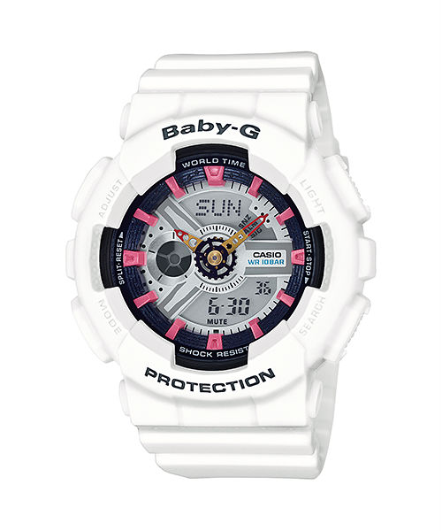 AAA 1:1 Replica Casio-Baby-g Ladies Watches Gray Dial Quartz 46.3 x 43.4MM BA-110SN-7A Watch