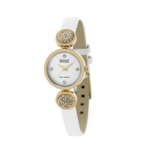 AAA 1:1 Replica Badgley-Mischka Ladies Watches Mother of pearl Dial Japanese quartz 22.2MM BA-1174RGWT Watch