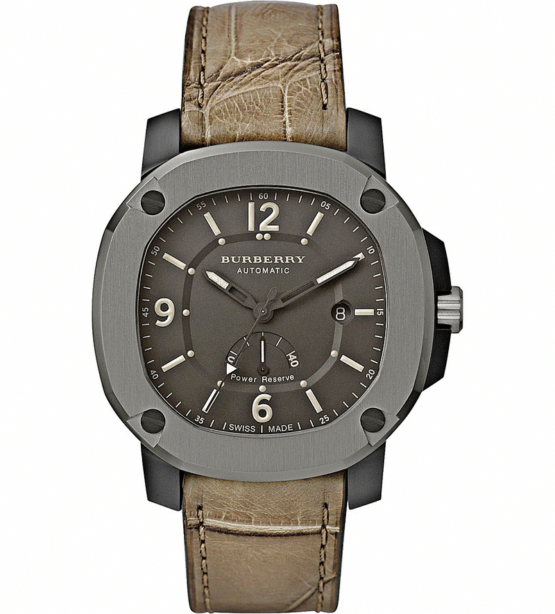 AAA 1:1 Replica Burberry-The-Britain Mens Watches Gray Dial Automatic 47MM BBY1000 Watch