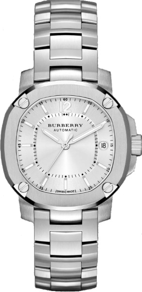 AAA 1:1 Replica Burberry-The-Britain Ladies Watches Silver Dial Automatic 38MM BBY1601 Watch