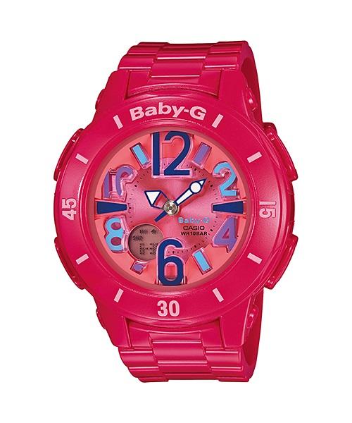 AAA 1:1 Replica Casio-Baby-g Ladies Watches Pink Dial Quartz 47.9 x 42.2MM BGA-171-4B1 Watch