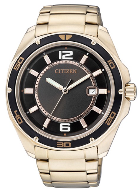 AAA 1:1 Replica Citizen Mens Watches Black Dial Quartz 44MM BK2522-58E Watch