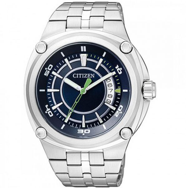 AAA 1:1 Replica Citizen Mens Watches Blue Dial Quartz 47MM BK2530-50L Watch