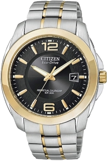 AAA 1:1 Replica Citizen-Eco-drive Mens Watches Black Dial Eco Drive 39MM BL1226-50E Watch