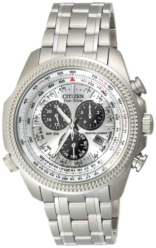 AAA 1:1 Replica Citizen-Eco-Drive Watches Silver Dial Eco Drive 48MM BL5400-52A Watch