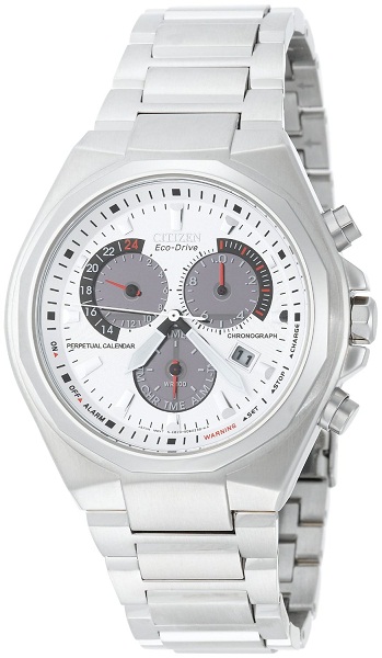 AAA 1:1 Replica Citizen-Eco-Drive Mens Watches Silver Dial Eco Drive 45MM BL5410-59A Watch