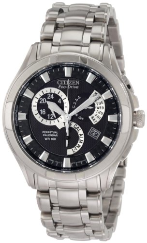 AAA 1:1 Replica Citizen-Eco-Drive Mens Watches Black Dial Eco Drive 42MM BL8090-51E Watch