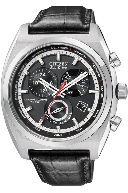AAA 1:1 Replica Citizen-Eco-drive Mens Watches Black Dial Eco Drive 42MM BL8120-01E Watch