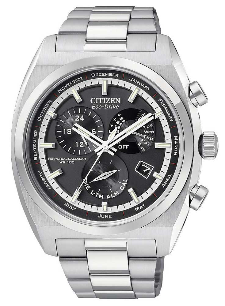 AAA 1:1 Replica Citizen-Eco-drive Mens Watches Black Dial Eco Drive 42MM BL8120-52E Watch