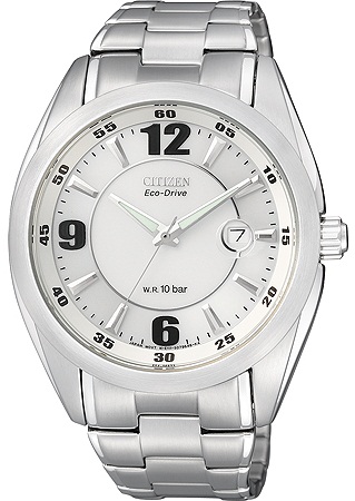 AAA 1:1 Replica Citizen-Eco-Drive Mens Watches White Dial Eco Drive 44MM BM6617-59A Watch