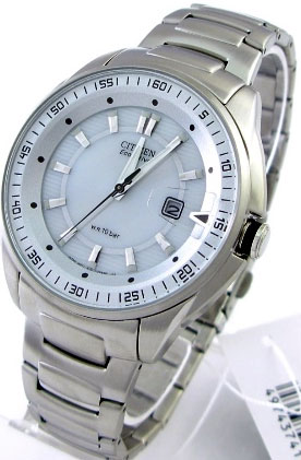 AAA 1:1 Replica Citizen-Eco-Drive Mens Watches White Dial Solar 44MM BM6687-53A Watch