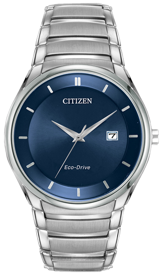 AAA 1:1 Replica Citizen-Eco-drive Mens Watches Blue Dial Eco Drive 38.3MM BM6950-50L Watch