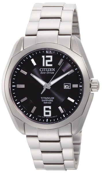 AAA 1:1 Replica Citizen-Eco-Drive Mens Watches Black Dial Eco Drive 40MM BM7080-54E Watch