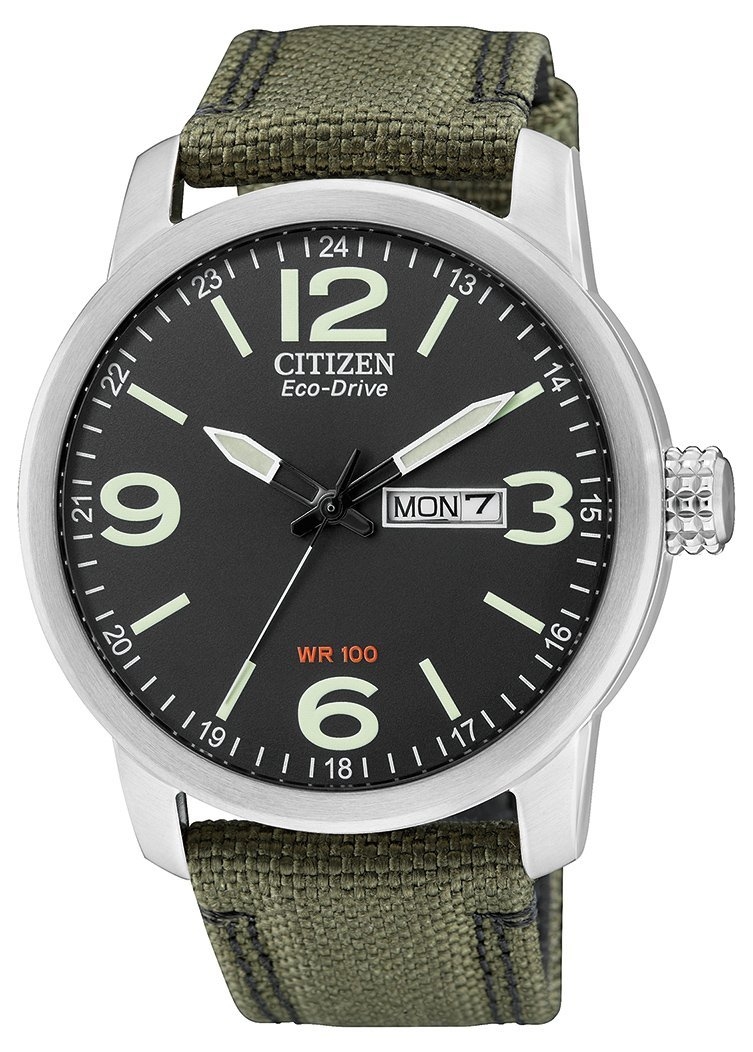 AAA 1:1 Replica Citizen-Eco-drive Mens Watches Black Dial Eco Drive 42MM BM8470-11E Watch