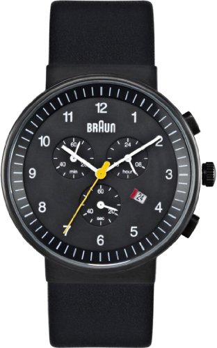 AAA 1:1 Replica Braun Mens Watches Black Dial Analog quartz 40MM BN0035BKBKG Watch