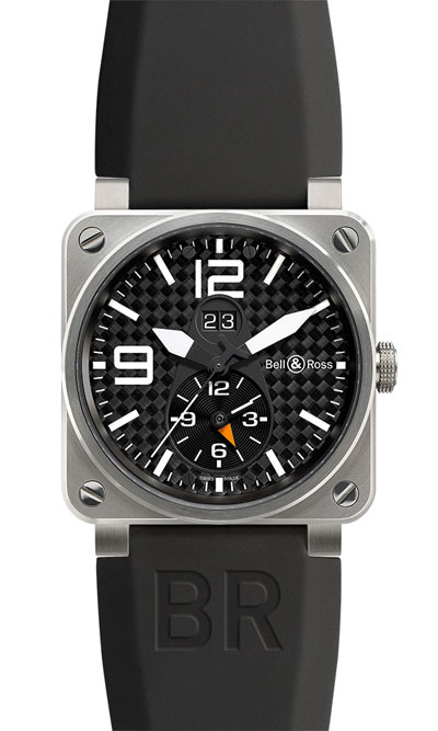 AAA 1:1 Replica Bell-Ross-Aviation Mens Watches Black Dial Automatic 42MM BR03-51-Gmt Watch