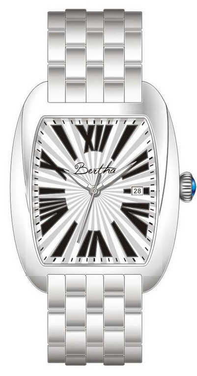 AAA 1:1 Replica Bertha-Anastasia Ladies Watches White Dial Quartz BR1301 Watch