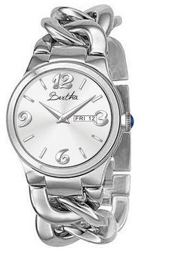 AAA 1:1 Replica Bertha-Darla Ladies Watches Silver Dial Quartz BR1901 Watch