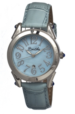 AAA 1:1 Replica Bertha-Lilith Ladies Watches Blue Dial Swiss Quartz 32MM BR202 Watch