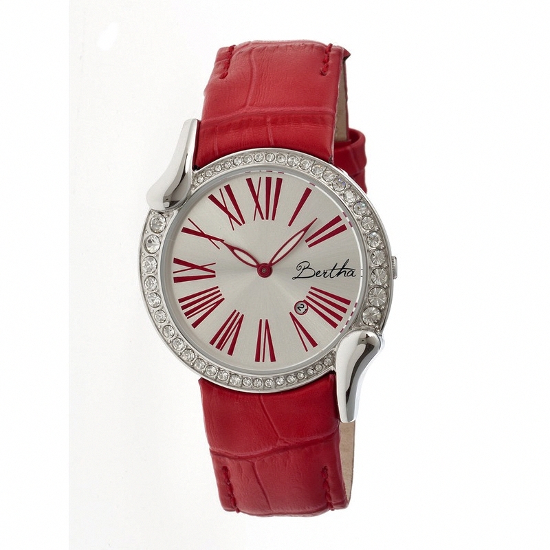 AAA 1:1 Replica Bertha-Olive Ladies Watches Silver Dial Quartz 38MM BR2507 Watch