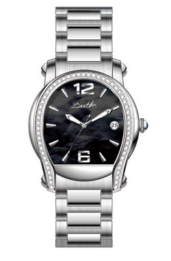 AAA 1:1 Replica Bertha-Fiona Ladies Watches Black Dial Quartz BR2902 Watch