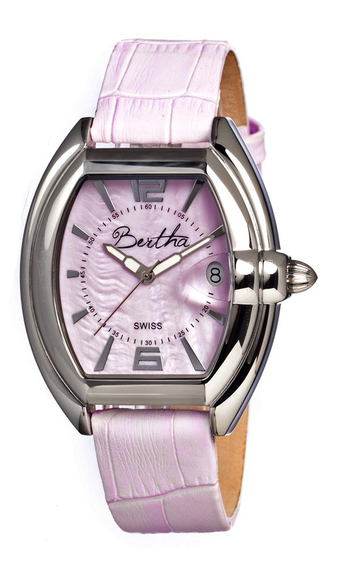 AAA 1:1 Replica Bertha-Chloe Ladies Watches Pink Dial Quartz 38MM BR3405 Watch