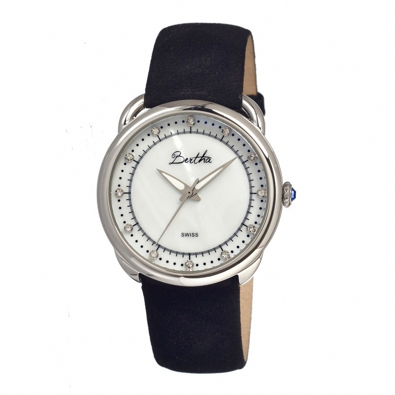 AAA 1:1 Replica Bertha-Beverly Ladies Watches Mother Of Pearl Dial Quartz 38MM BR4001 Watch