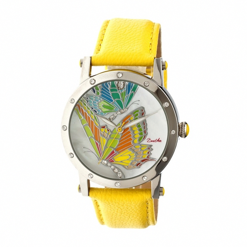 AAA 1:1 Replica Bertha-Isabella Ladies Watches Mother Of Pearl Dial Quartz 38MM BR4301 Watch