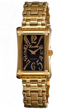 AAA 1:1 Replica Bertha-Vera Ladies Watches Black Dial Swiss Quartz 24MM BR603 Watch