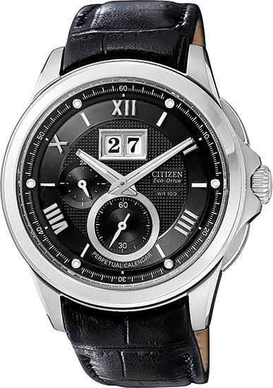 AAA 1:1 Replica Citizen-Eco-Drive Mens Watches Black Dial Eco Drive 42MM BT0000-07E Watch