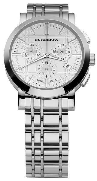 AAA 1:1 Replica Burberry-Heritage-Collection Mens Watches Silver Dial Quartz BU1372 Watch