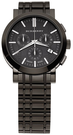 AAA 1:1 Replica Burberry-Heritage-Collection Mens Watches Black Dial Chronograph BU1373 Watch