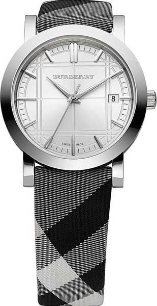 AAA 1:1 Replica Burberry-Beat-Check Ladies Watches Silver Dial Quartz BU1378 Watch