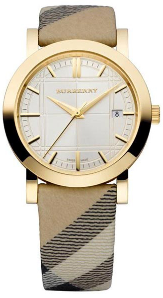 AAA 1:1 Replica Burberry Ladies Watches Gold Dial Swiss Quartz 38MM BU1398 Watch