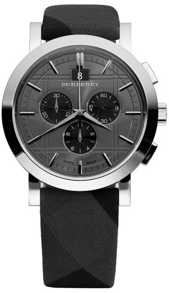AAA 1:1 Replica Burberry Mens Watches Gray Dial Quartz 44MM BU1756 Watch