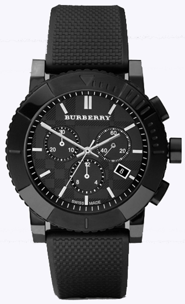 AAA 1:1 Replica Burberry Mens Watches Black Dial Quartz 42MM BU2301 Watch