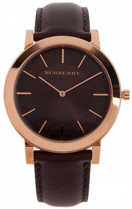 AAA 1:1 Replica Burberry Mens Watches Brown Dial Swiss quartz 6MM BU2354 Watch
