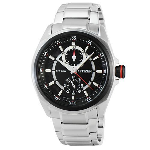 AAA 1:1 Replica Citizen-Eco-drive Mens Watches Black Dial Eco Drive 43MM BU3004-54E Watch